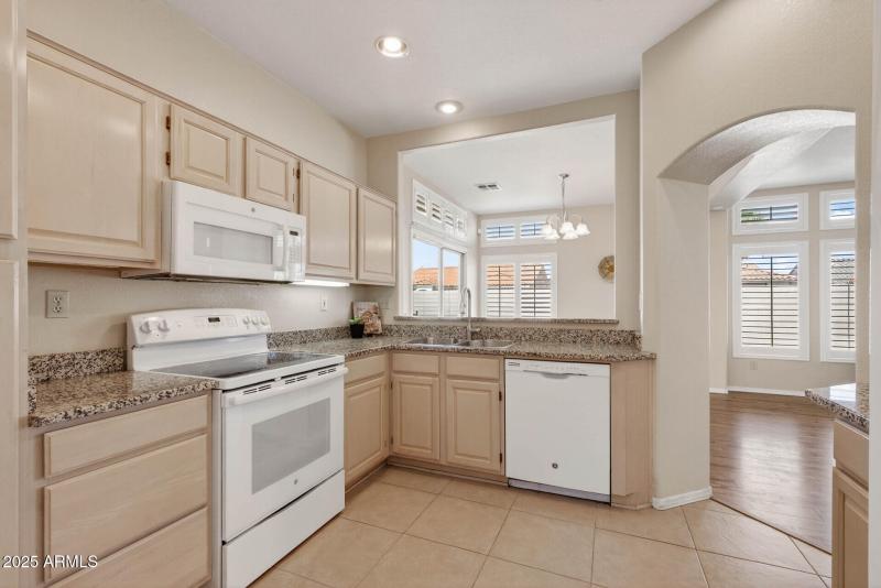 Kitchen towards Dining