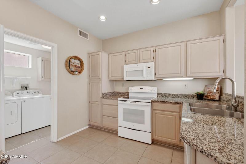 Kitchen towards Laundry/Garage