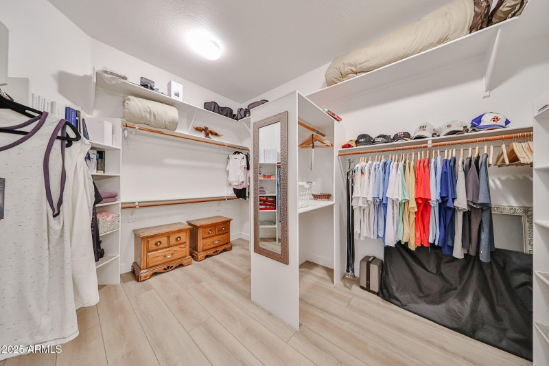 Ginormous primary closet