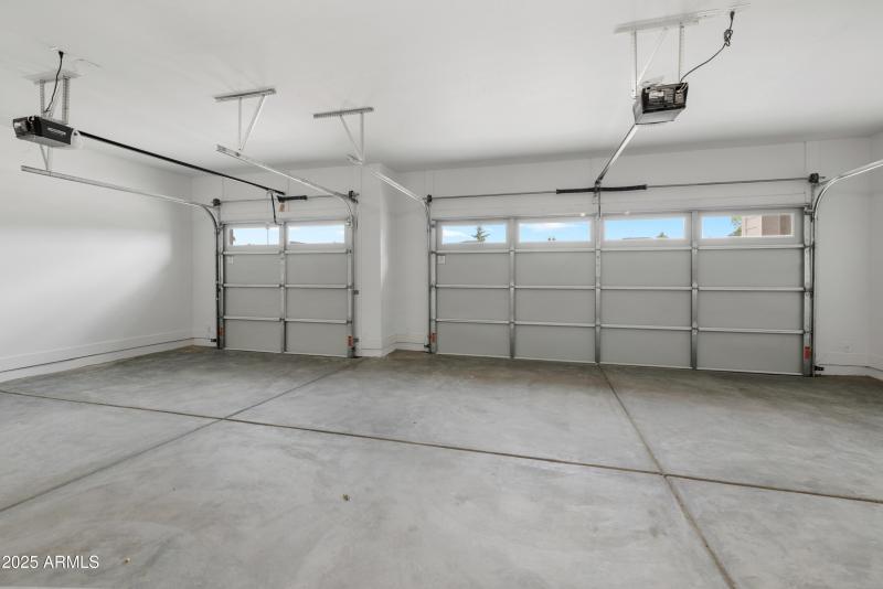 3 car garage