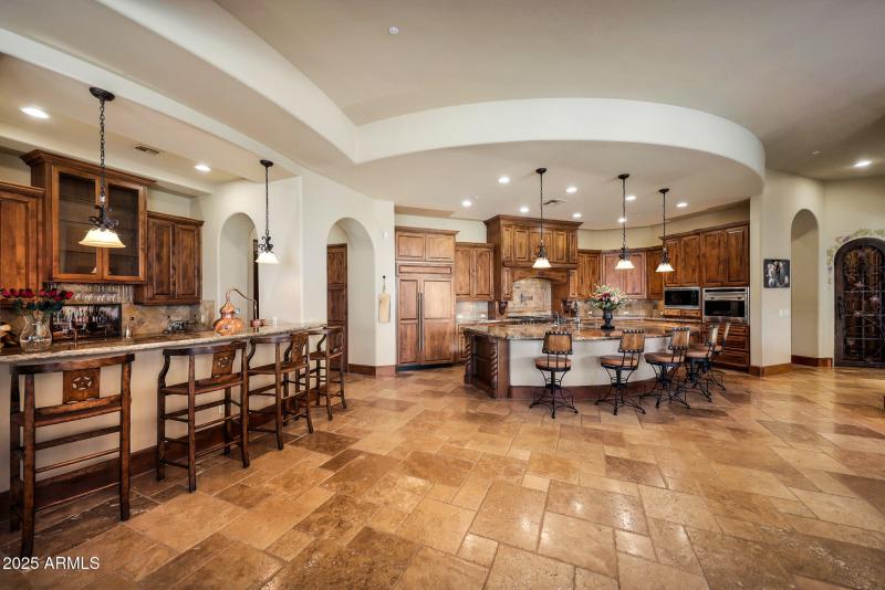 Sprawling Kitchen & WetBar