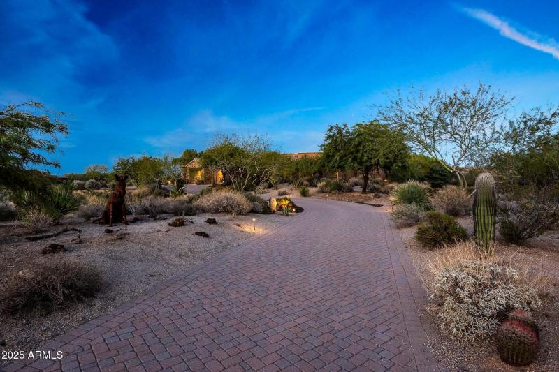 Private Circular Drive + Massive Garage