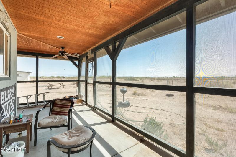 Relax on the porch and watch the sunrise