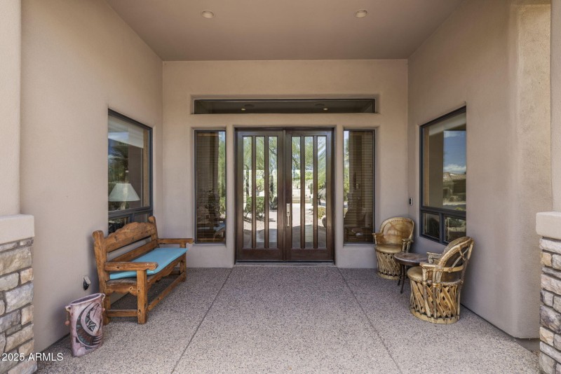 8 FT Glass Heavy thick Doors