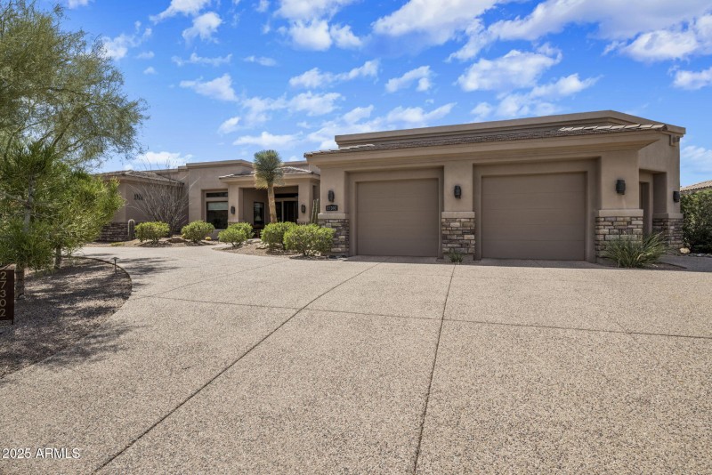 Front View Garage Doors