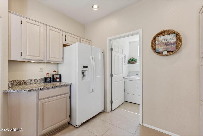 Kitchen towards Laundry/Utility