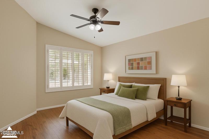 Primary Bedroom Virtually Staged