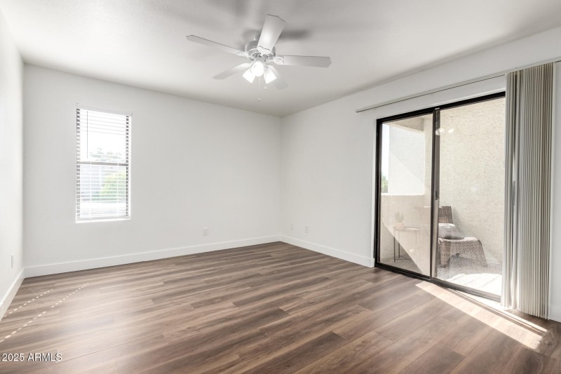 Large secondary bedrooms