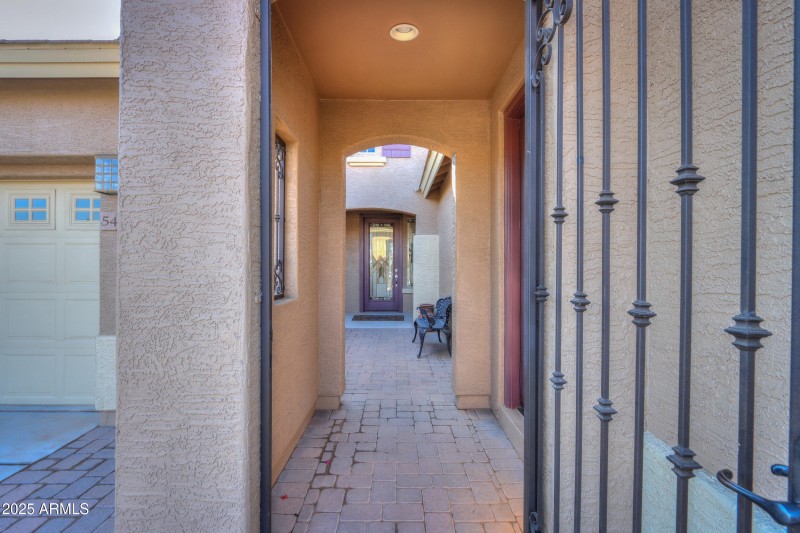 Gated front entry