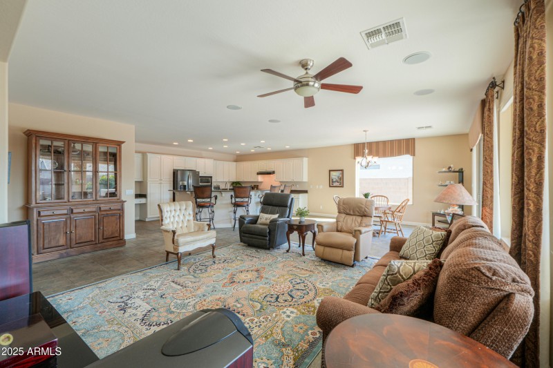 Upgraded fans & lighting