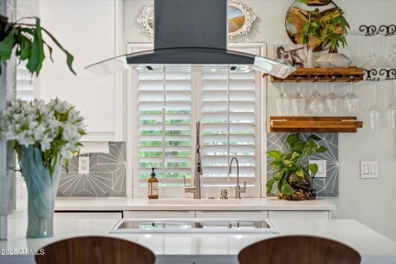 Kitchen Sink with Natural Light