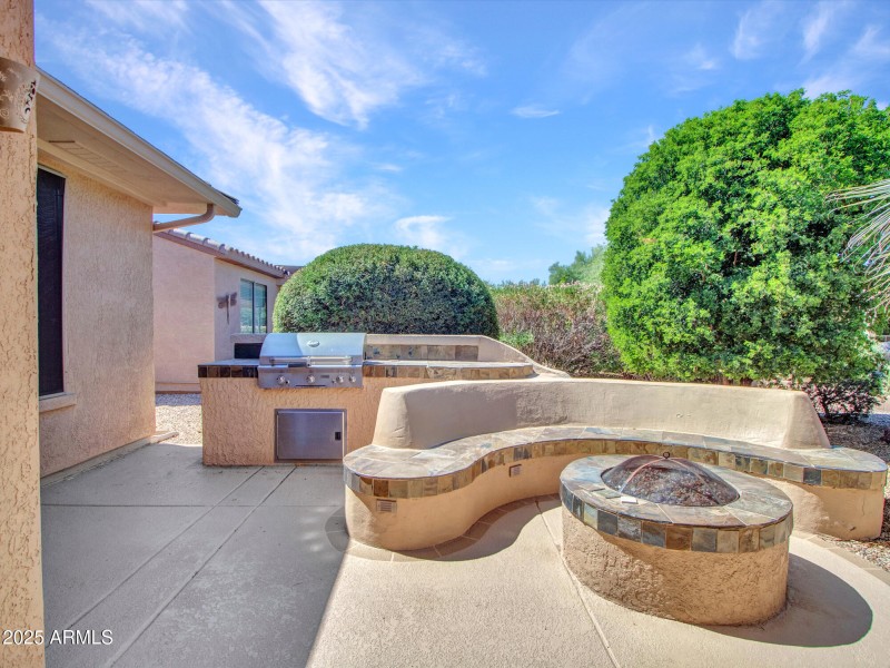 Firepit makes for great conversation!