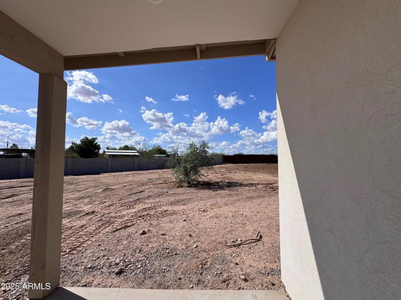 back patio fence view 2