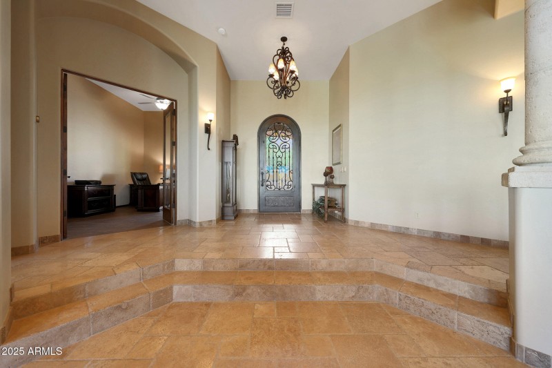 Entry View from Living Rm