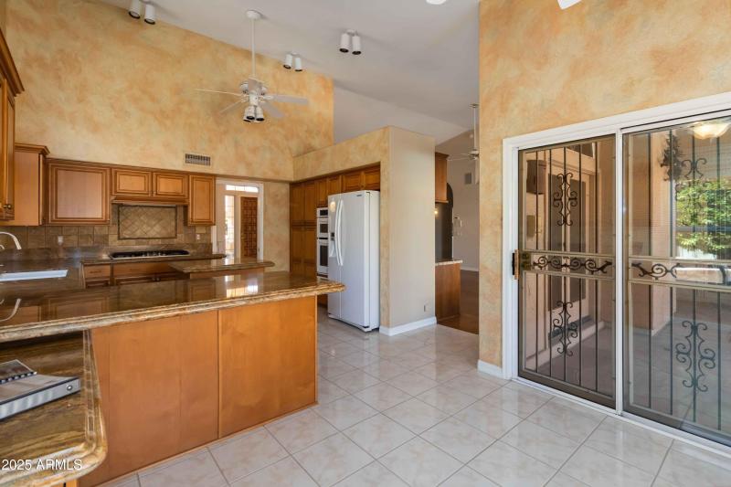 Kitchen/Back Patio Entrance
