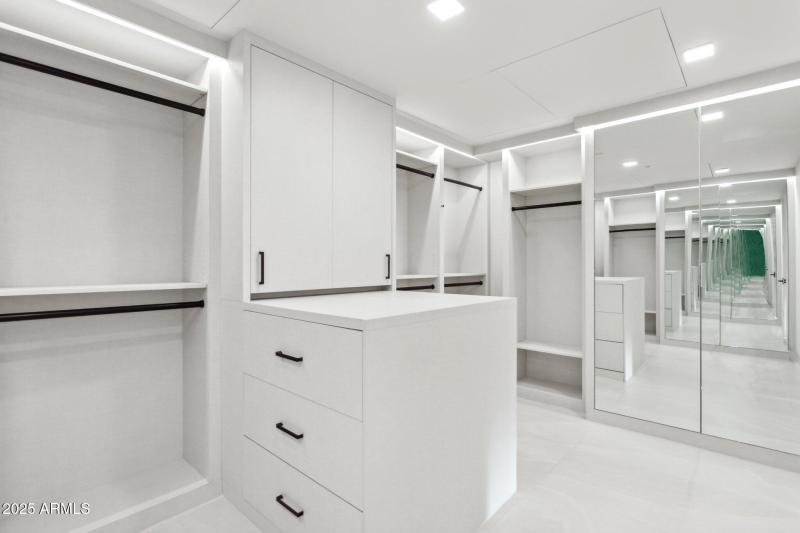 Large Custom Primary Walk-in Closet