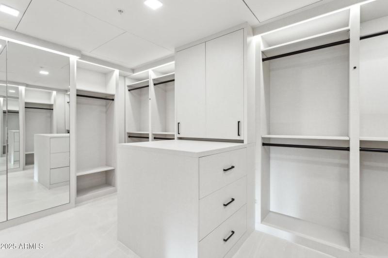 Large Custom Primary Walk-in Closet