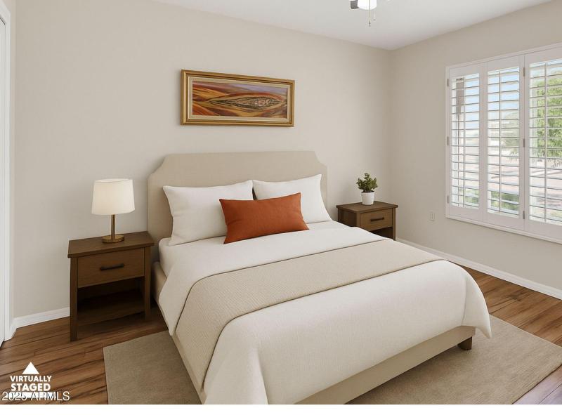 Guest Bedroom Virtually Staged