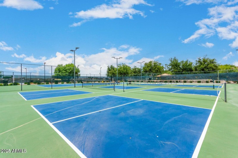 Pickleball courts