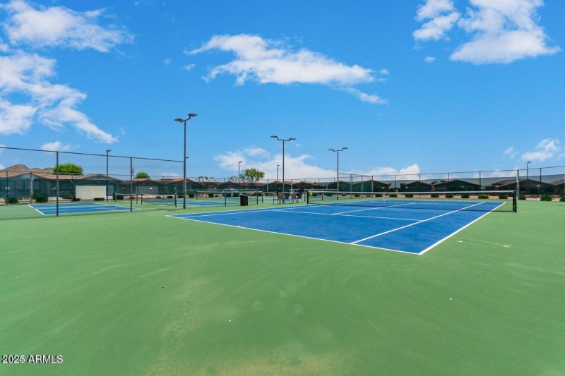 Tennis courts