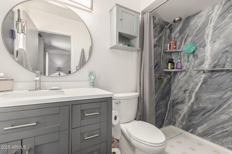 Remodeled primary bath