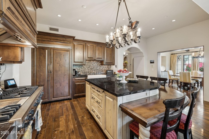 Custom Alder Cabinetry