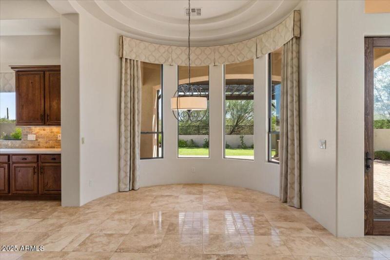 Dining off from Chef's kitchen