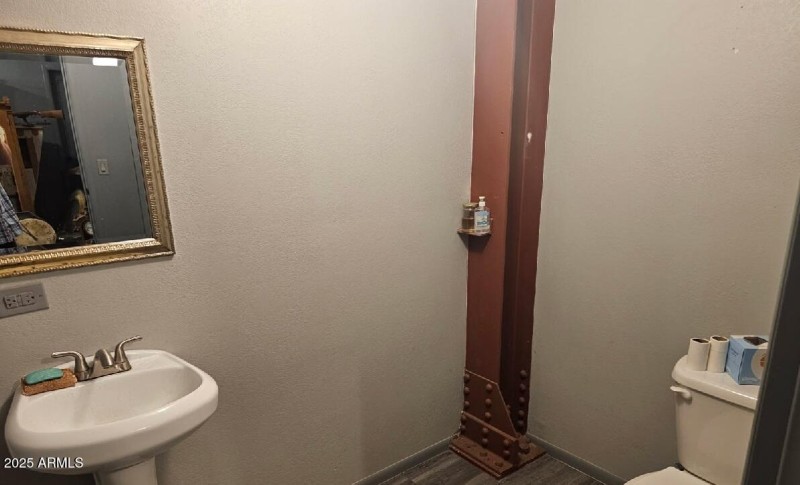 Main floor half bath