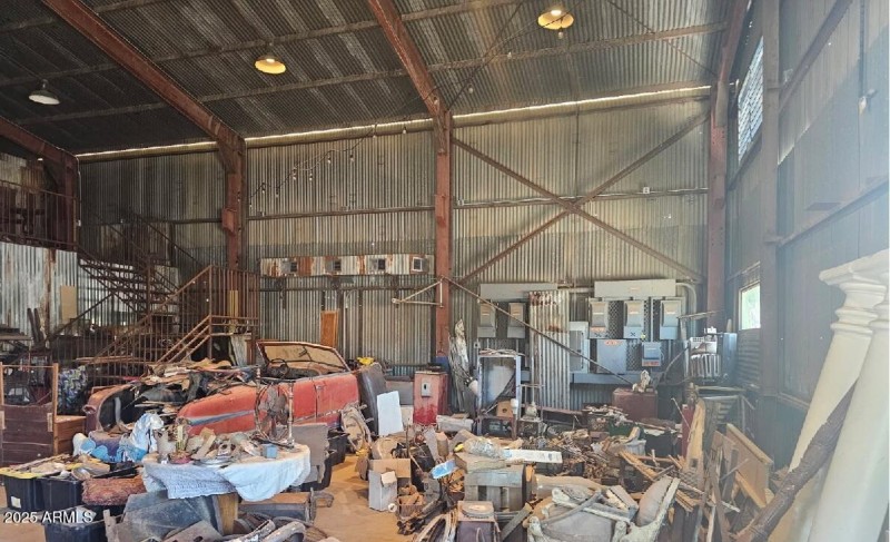 Main floor with electrial panels