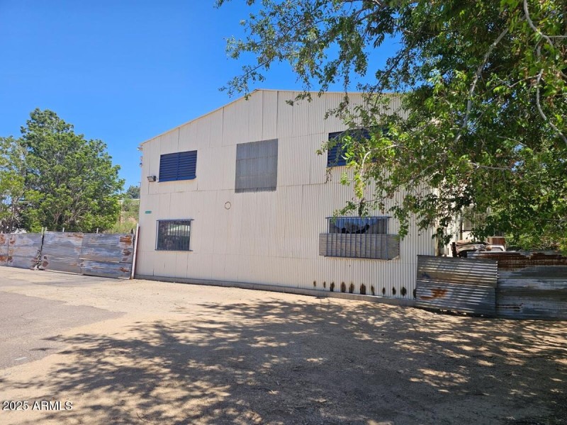 North Side of building