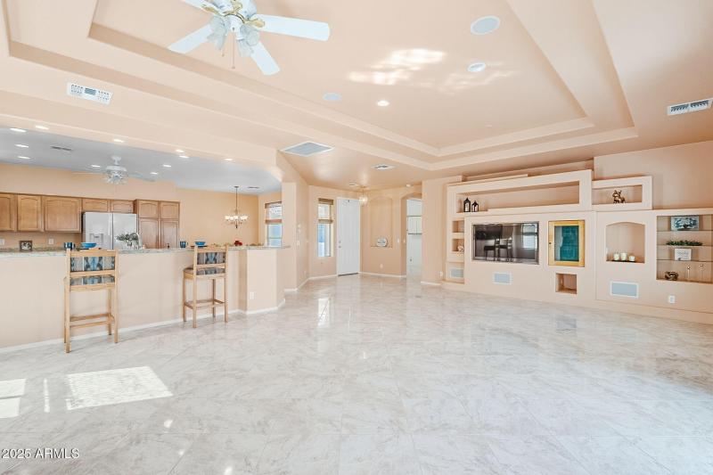 Custom Designer Tray Ceiling