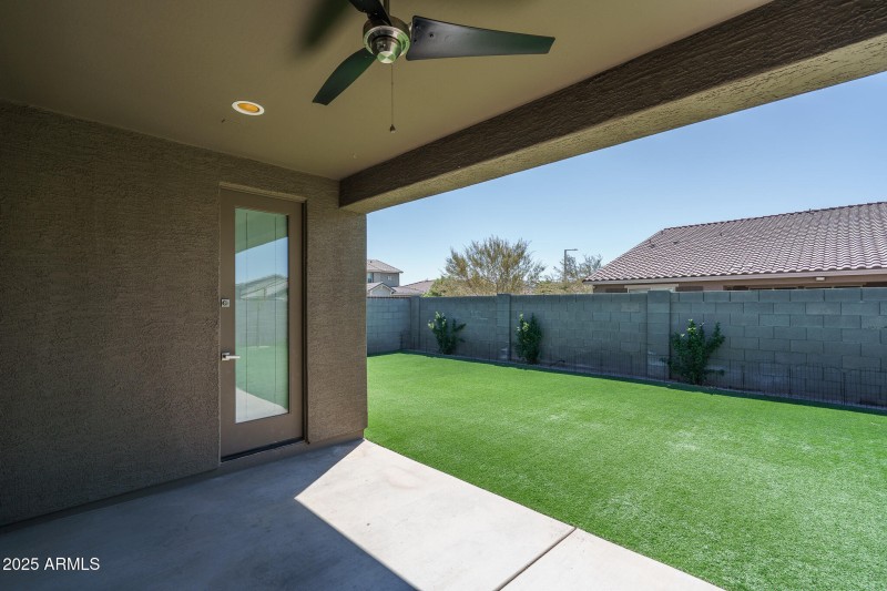 28) BACK PATIO