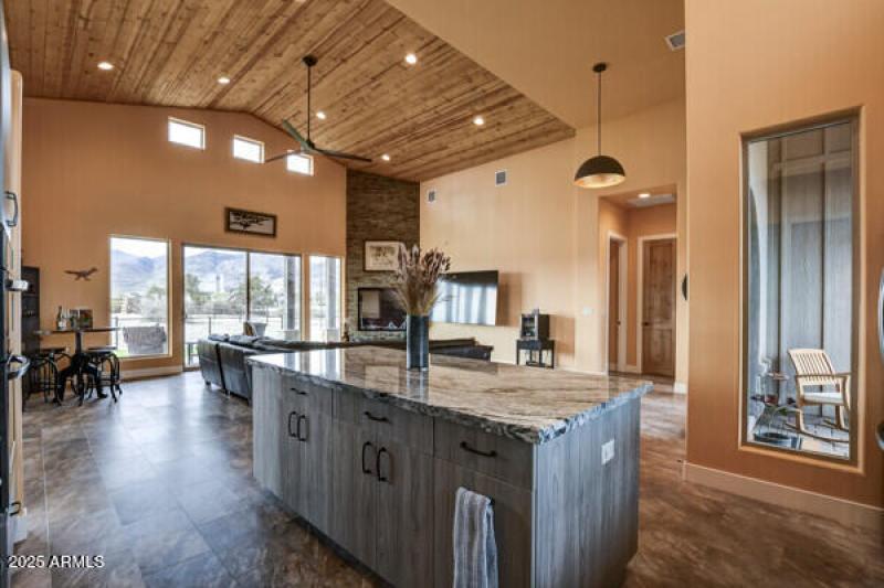 Kitchen to Living Room Overview