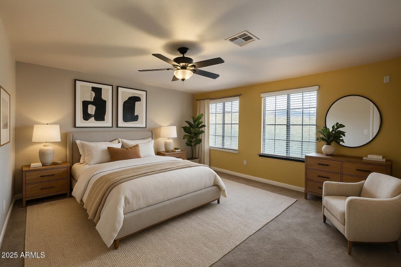 Virtual Primary Bedroom