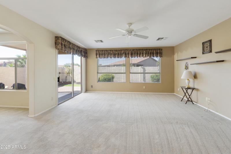 Family Room off kitchen