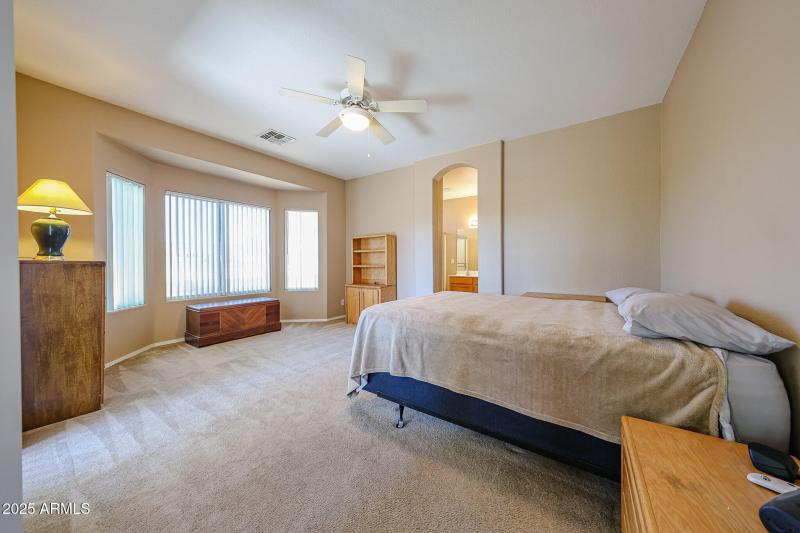 Bay Window in Primary Bedroom