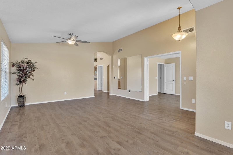 front room/dining room