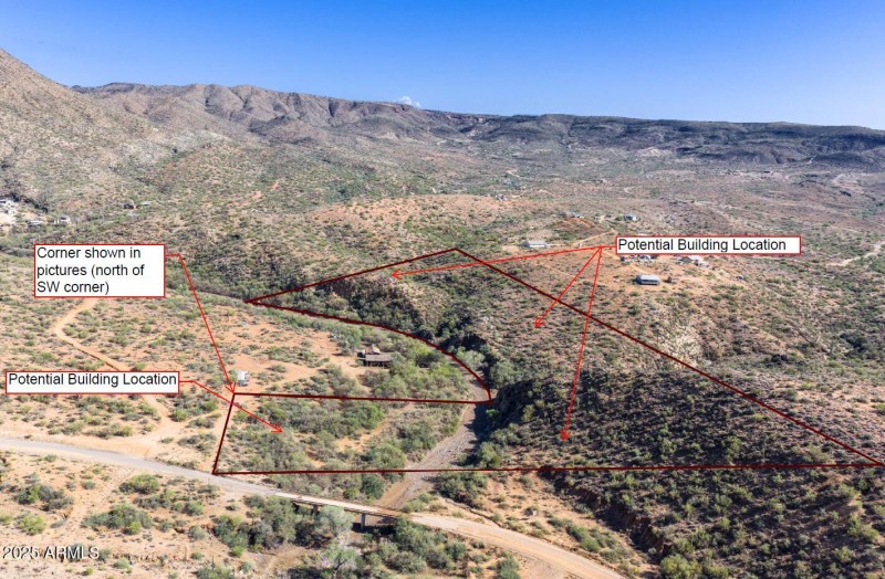 Potential building locations