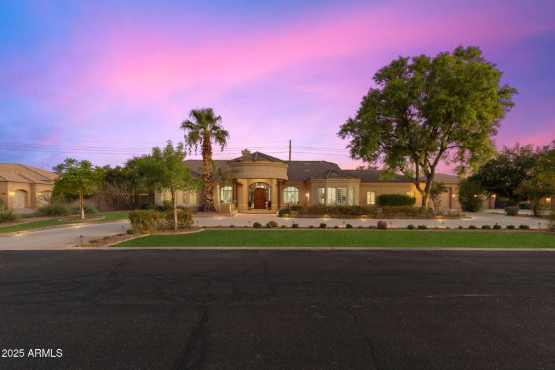 Front of Home Twilight