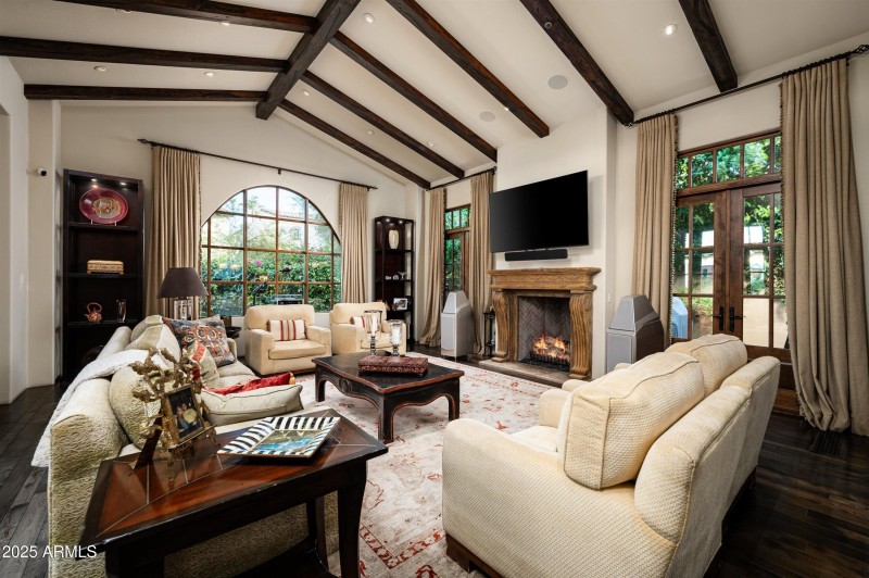 Vaulted Beamed Ceilings