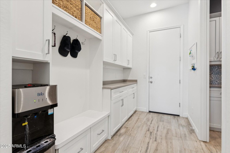 Entry from Garage w/Landing Area