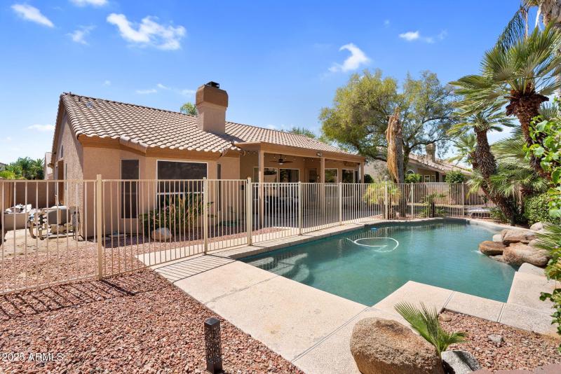 Backyard – Pool View