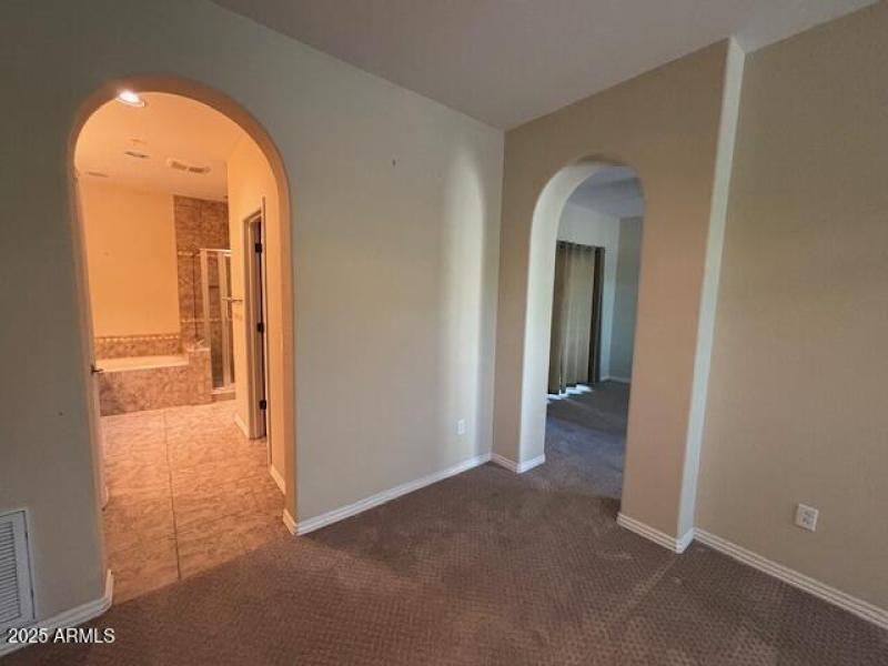 Primary has bonus room off of it!