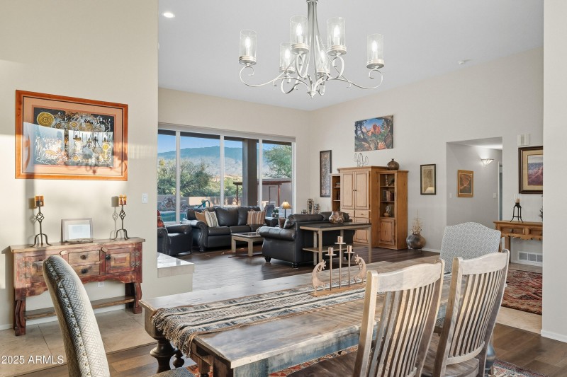 Dining Room to Living Room