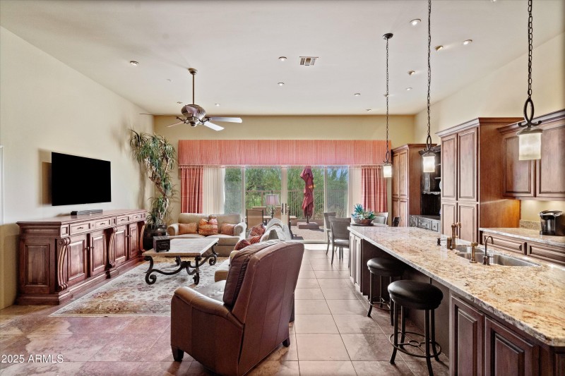 13-Family Room to Kitchen