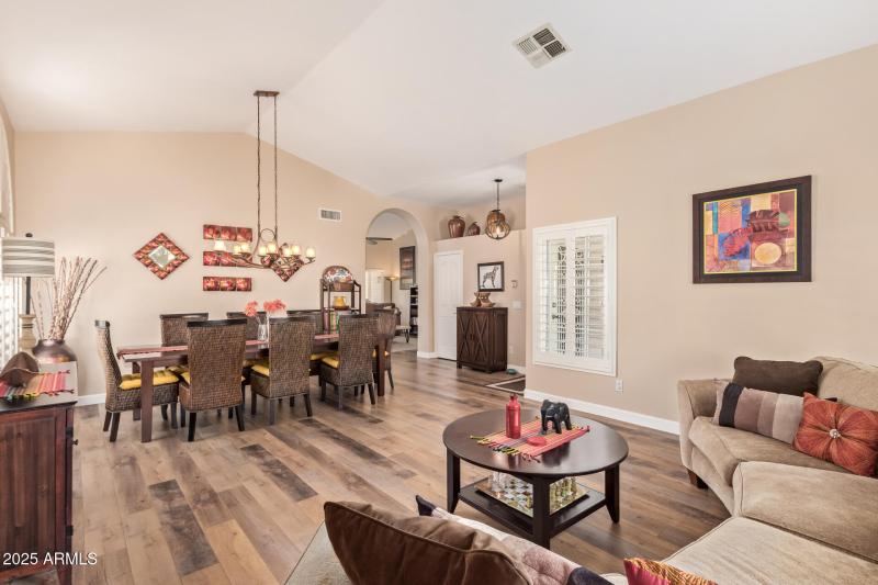 Front room looking toward living area