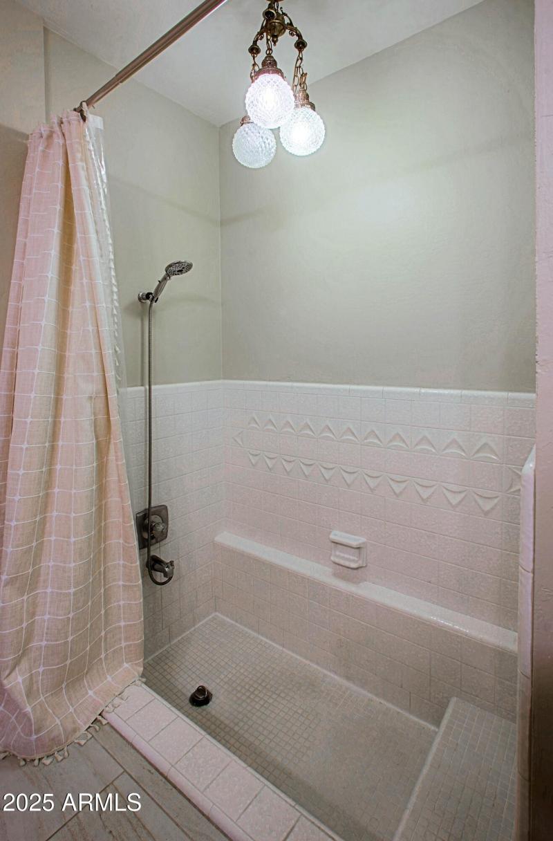 Walk in shower/tub