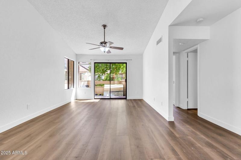 Bright open floor plan