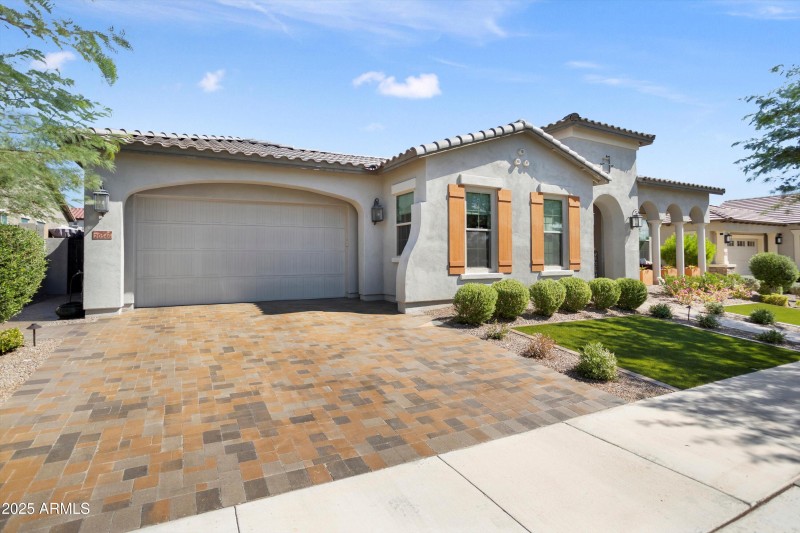 Pavers at Driveway and Walkway