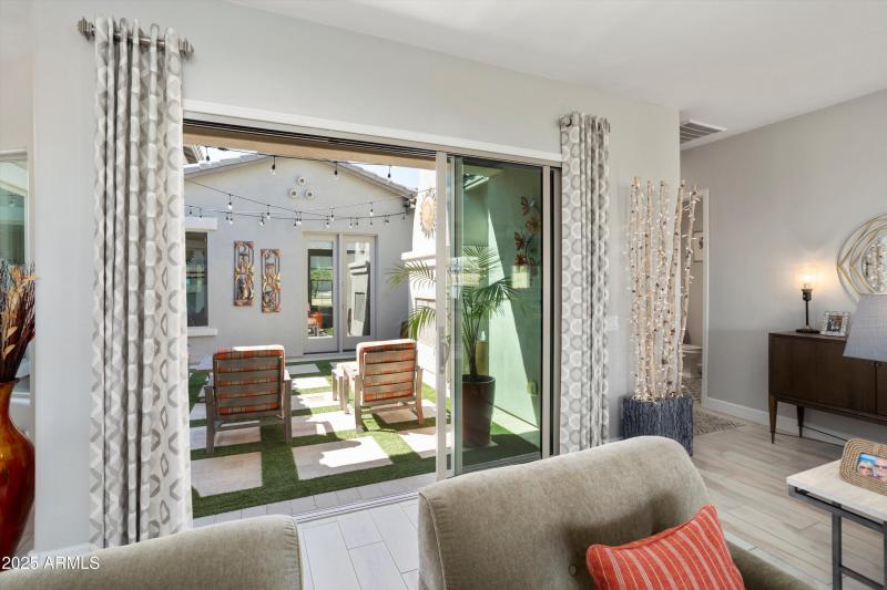 Sliders to Courtyard